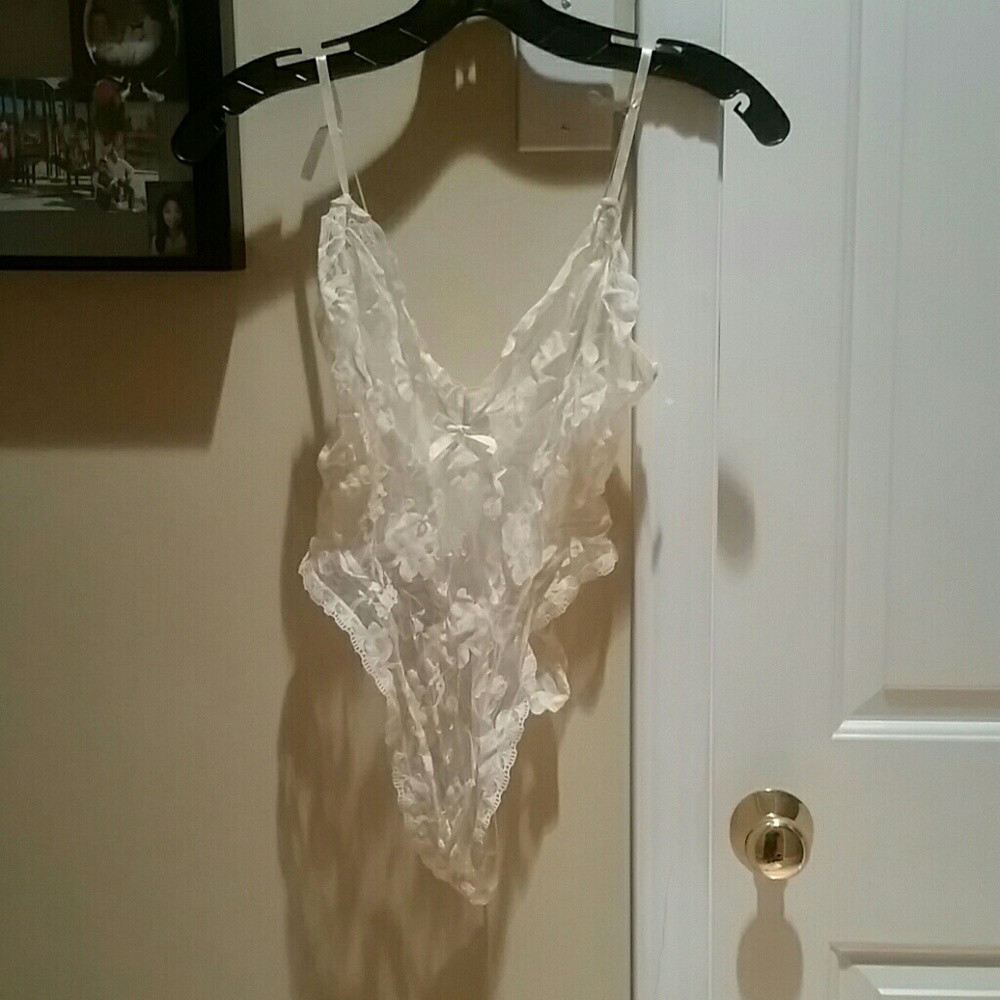 Cream lingerie